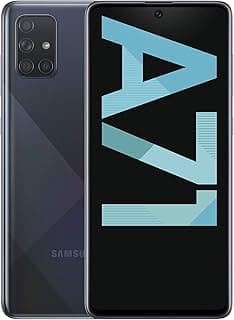 Samsung Galaxy A71 Mobile Phone; Sim Free Smartphone - Prism Crush Black, (UK Version)