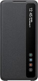 Samsung Galaxy S20 Ultra Case, S-View Flip Cover - Black (US Version with Warranty), Model:EF-ZG988CBEGUS